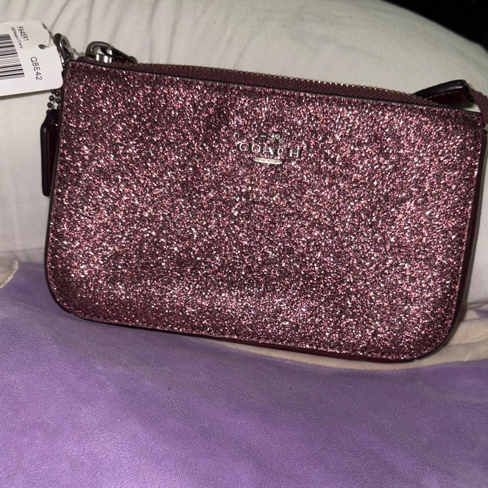 Coach Nolita 19 nwt metallic
